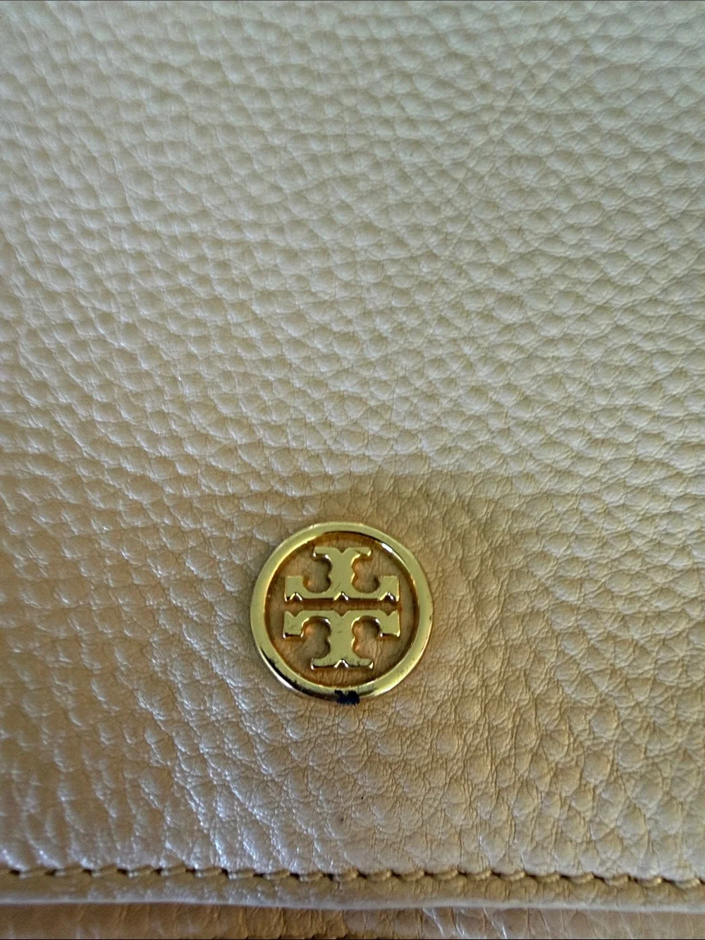 Tory Burch pebbled leather